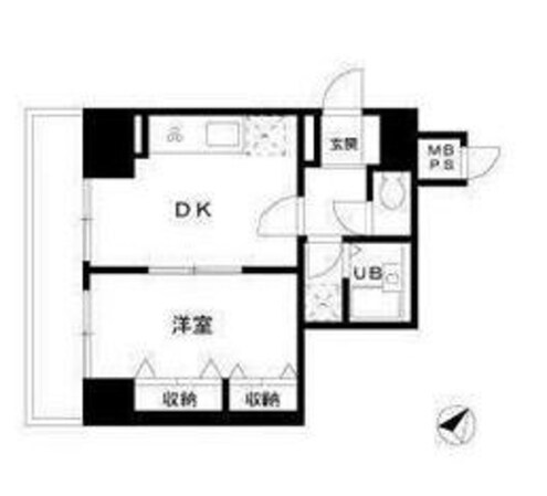 パルクFKNの物件間取画像